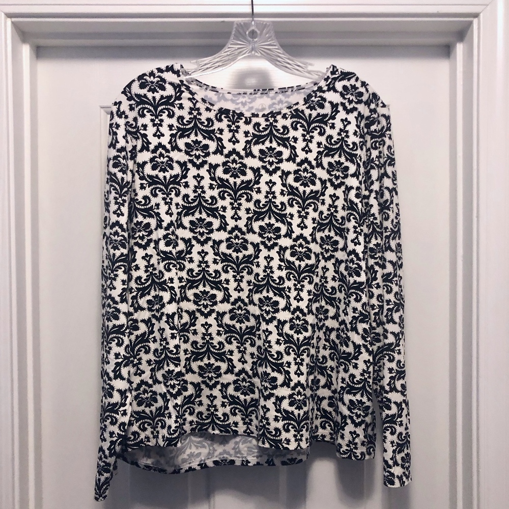 Lands End UPF 50+ Swim Shirt 1X